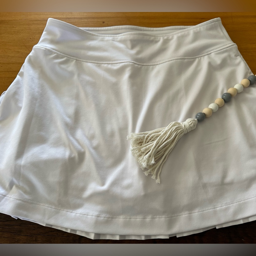 White Size Small Slazenger Tennis or Golf Skort